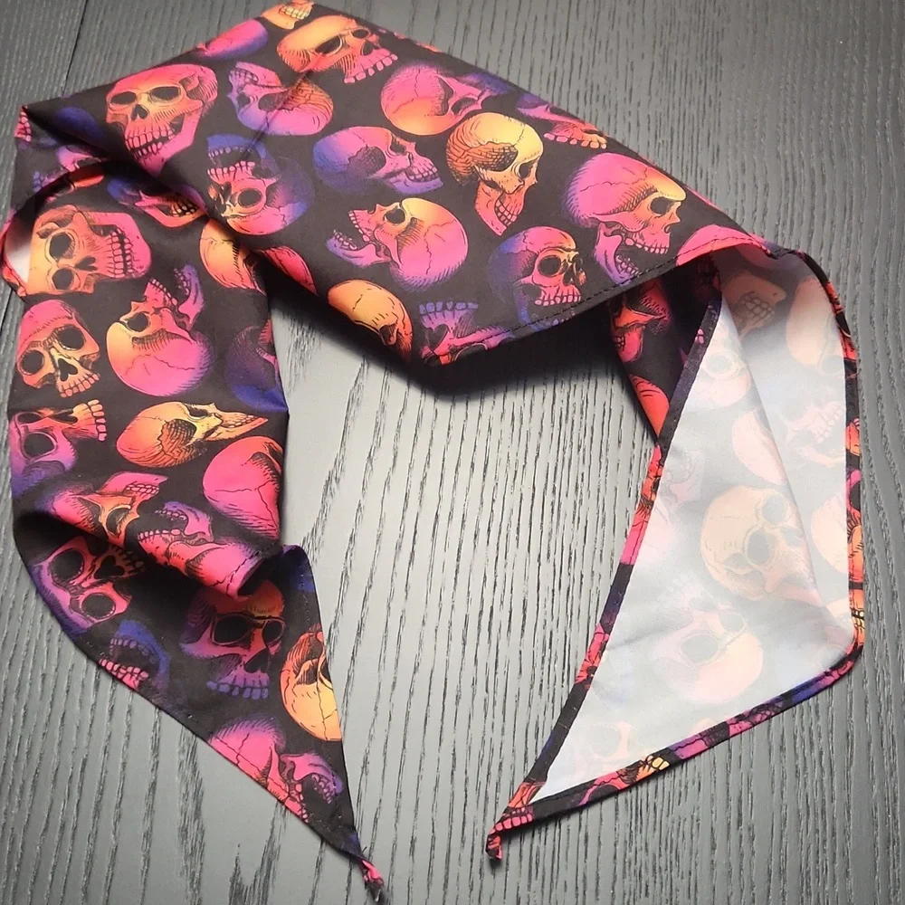 Colorful Skull Pet Bandana - Picture 5 of 5
